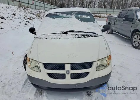 2001 Dodge Caravan Se z USA, uszkodzony, nr VIN 1B4GP25B71B237197